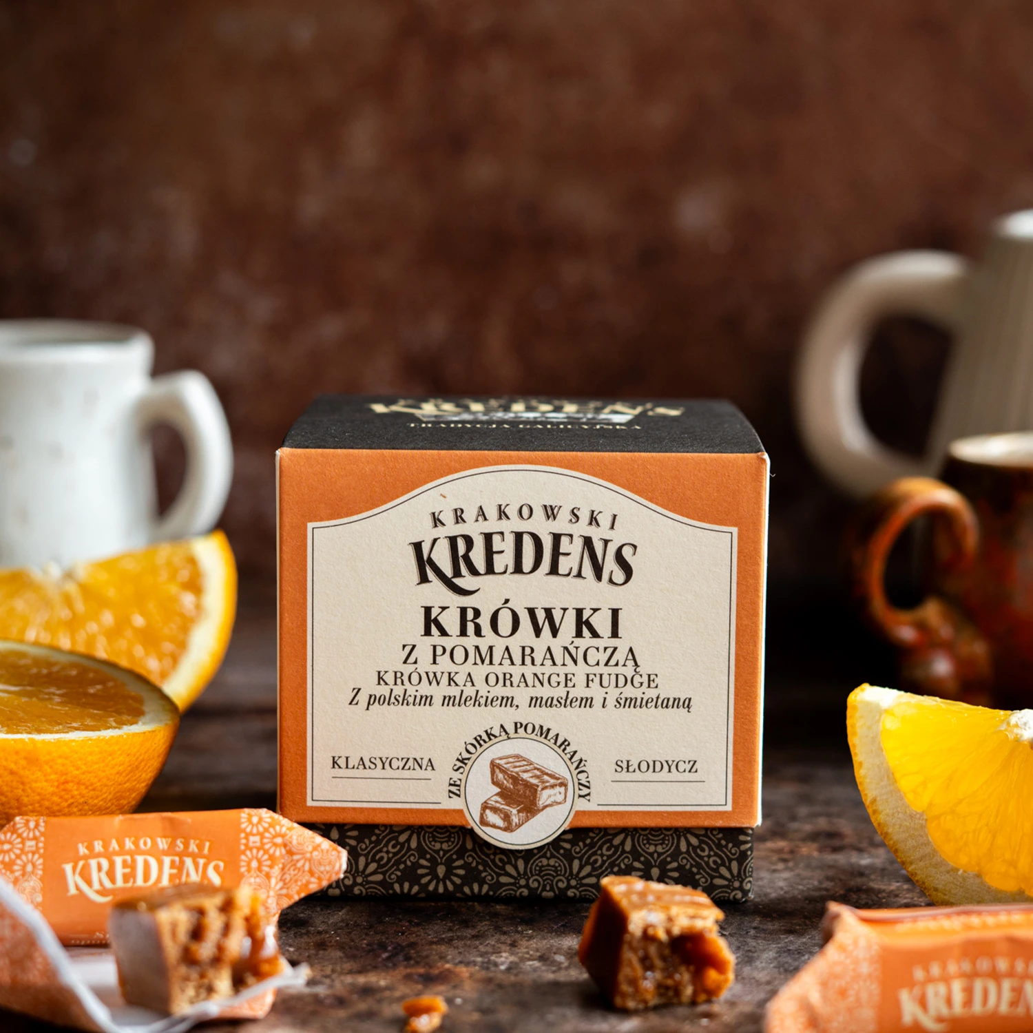 Krówki Krakowskie z Pomarańczą - Krakowski Kredens