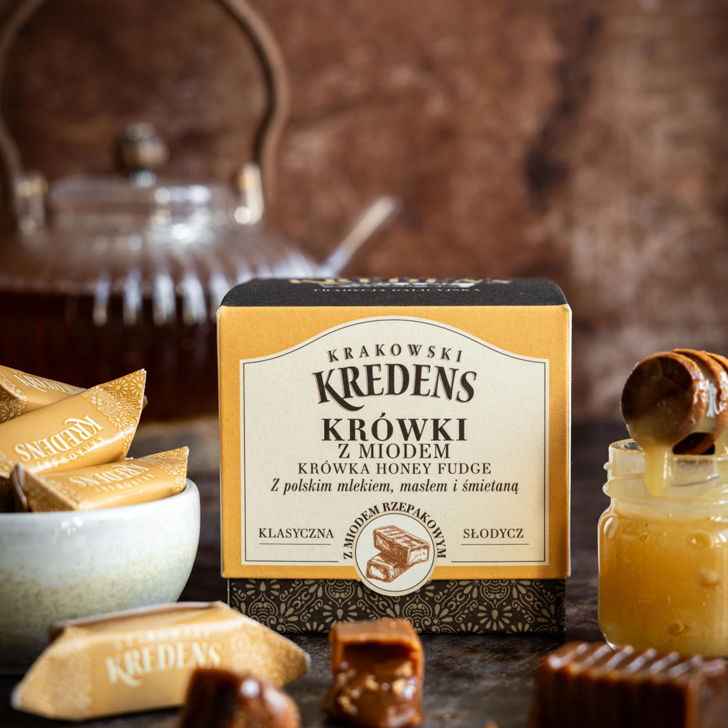 Krówki Krakowskie z Miodem - Krakowski Kredens